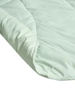 Sale Beliani Tappeto da gioco per bambini HELIKON 110 x 110 cm Cotone chiaro Verde