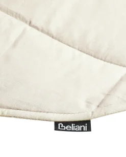 Hot Beliani Tappeto da gioco per bambini HELIKON 110 x 110 cm Cotone sporco Bianco
