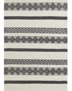 Discount Beliani Tappeto DAVUTLAR Beige chiaro Lana Beige Grigio
