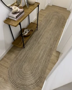 Outlet Beliani Tappeto DEMIRCI Iuta Beige
