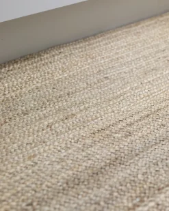 Outlet Beliani Tappeto DEMIRCI Iuta Beige