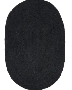Discount Beliani Tappeto DEMIRCI 160 x 230 cm Iuta Nero