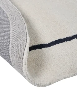 Hot Beliani Tappeto DERA Beige 160 x 230 cm Viscosa Beige Nero