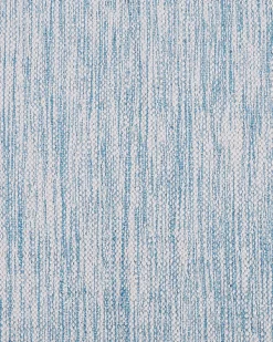 Hot Beliani Tappeto DERINCE Azzurro 80 x 150 cm Cotone Blu