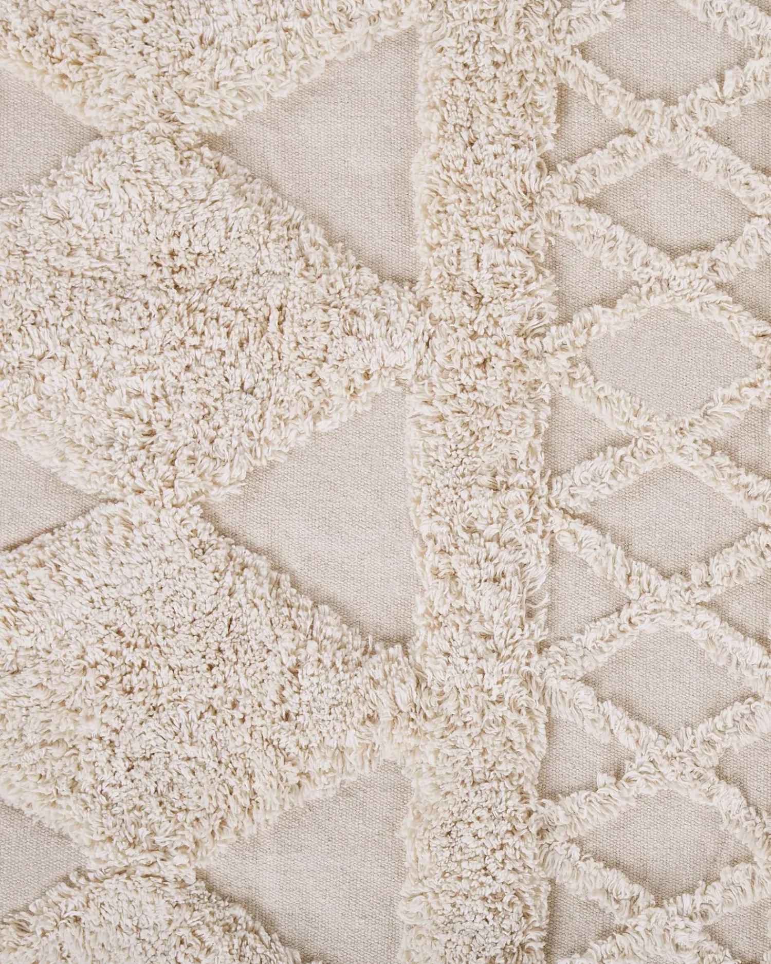 Clearance Beliani Tappeto DIDIM Cotone Beige