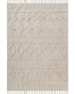 Clearance Beliani Tappeto DIDIM Cotone Beige