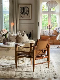 Clearance Beliani Tappeto DIDIM Cotone Beige