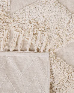 Clearance Beliani Tappeto DIDIM Cotone Beige