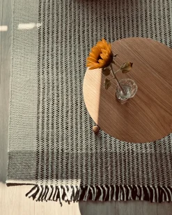 Sale Beliani Tappeto DIVARLI Beige Lana Beige Nero