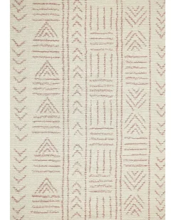 Sale Beliani Tappeto EDIRNE Beige Cotone Beige Rosa
