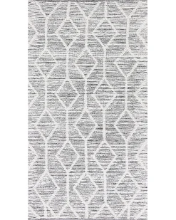 Discount Beliani Tappeto EDREMIT Grigio Lana Beige Grigio
