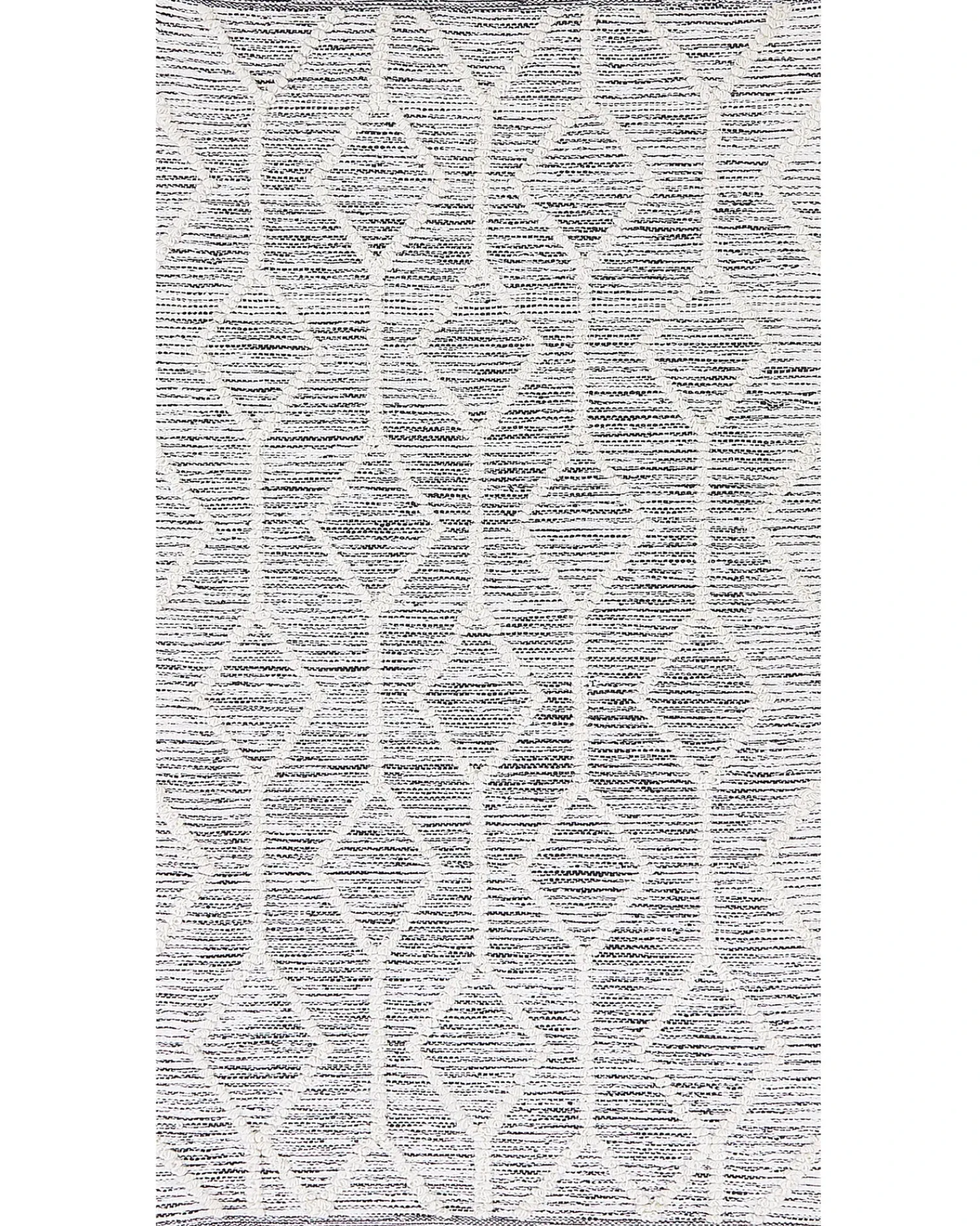 Discount Beliani Tappeto EDREMIT Grigio Lana Beige Grigio