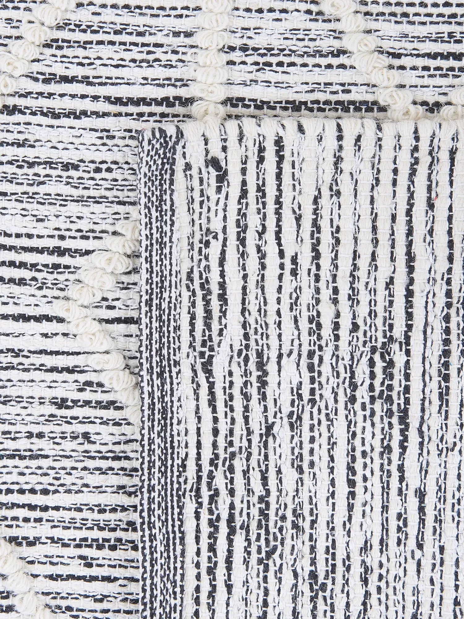 Discount Beliani Tappeto EDREMIT Grigio Lana Beige Grigio