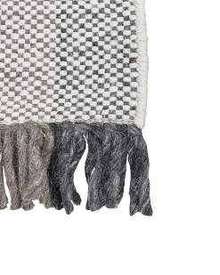 Best Beliani Tappeto EMIRLER Bianco Lana Bianco Marrone Nero