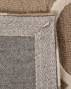 Beliani Tappeto ERBAA 80 x 150 cm Lana Beige