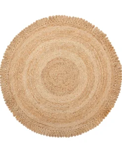 Discount Beliani Tappeto ERENCE ø 140 cm Beige