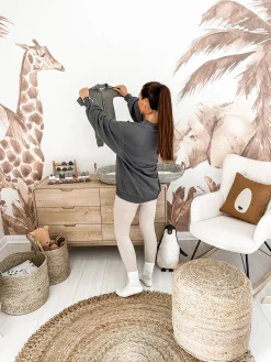 Discount Beliani Tappeto ERENCE ø 140 cm Beige