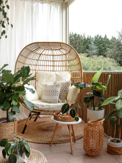 Discount Beliani Tappeto ERENCE ø 140 cm Beige