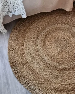 Discount Beliani Tappeto ERENCE ø 140 cm Beige
