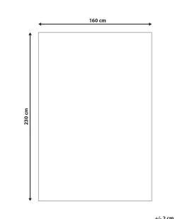 Discount Beliani Tappeto EYIM Marrone Pelle naturale Beige Marrone