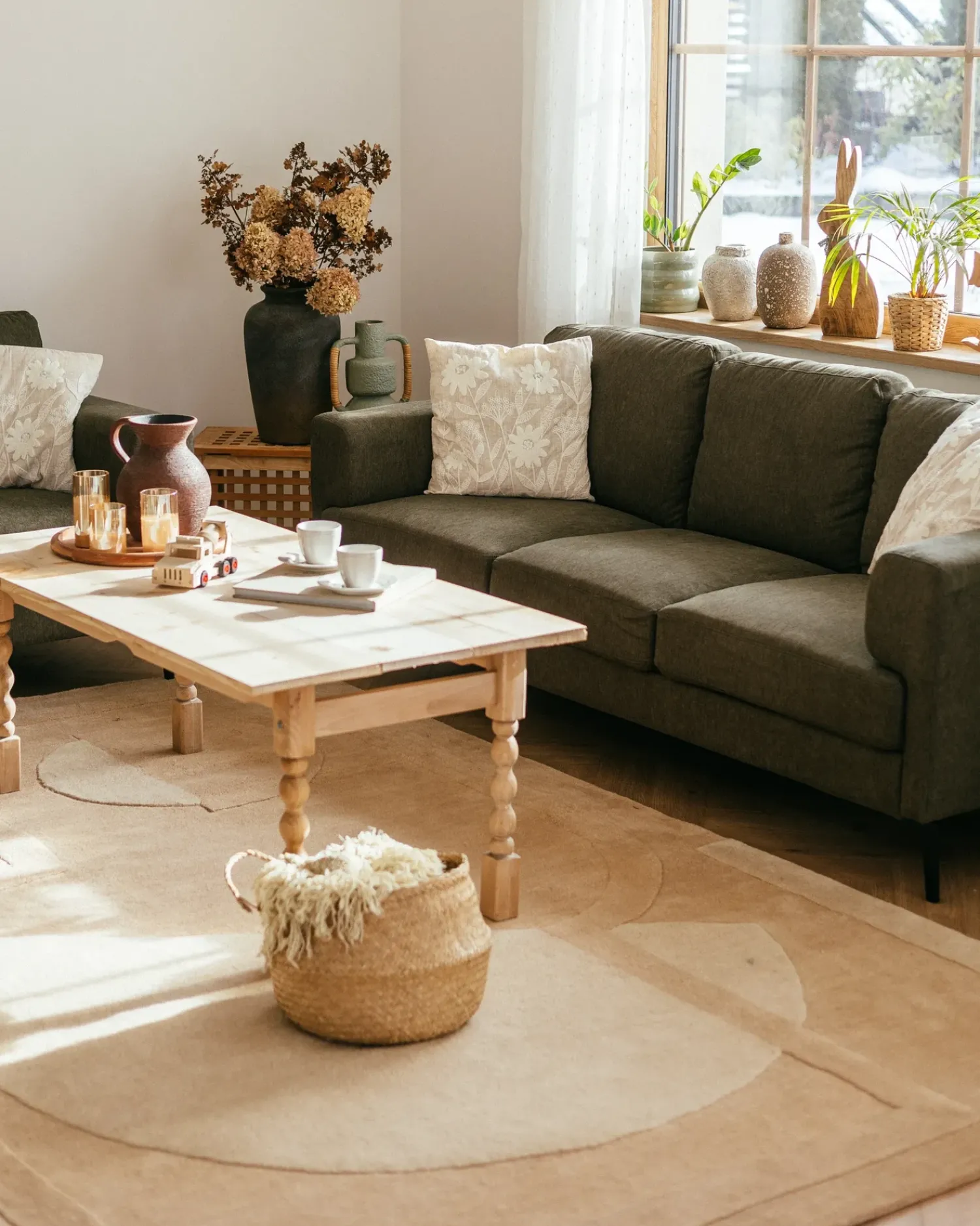 New Beliani Tappeto GAYA Lana Beige