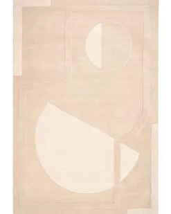 New Beliani Tappeto GAYA Lana Beige