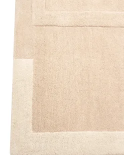 New Beliani Tappeto GAYA Lana Beige
