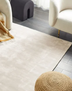 Best Beliani Tappeto GESI II chiaro Viscosa Beige