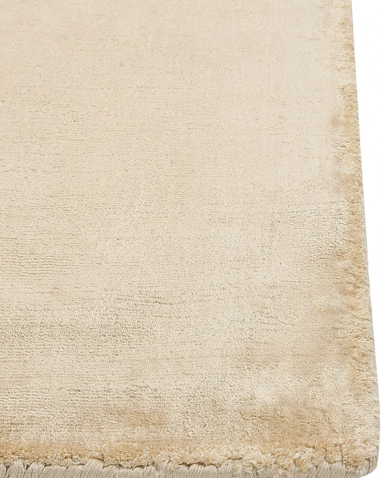 Outlet Beliani Tappeto GESI II sabbia Viscosa Beige