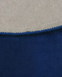Outlet Beliani Tappeto GESI II marino Viscosa Blu