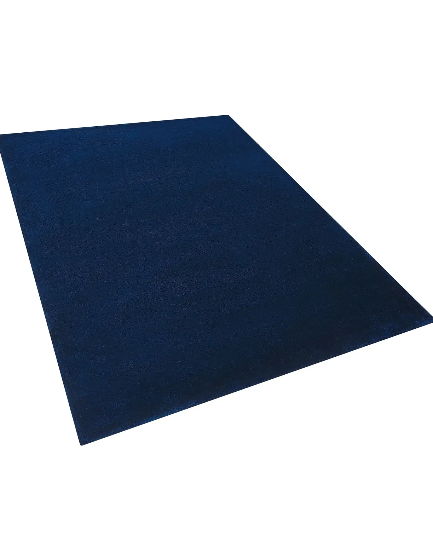 Outlet Beliani Tappeto GESI II marino Viscosa Blu