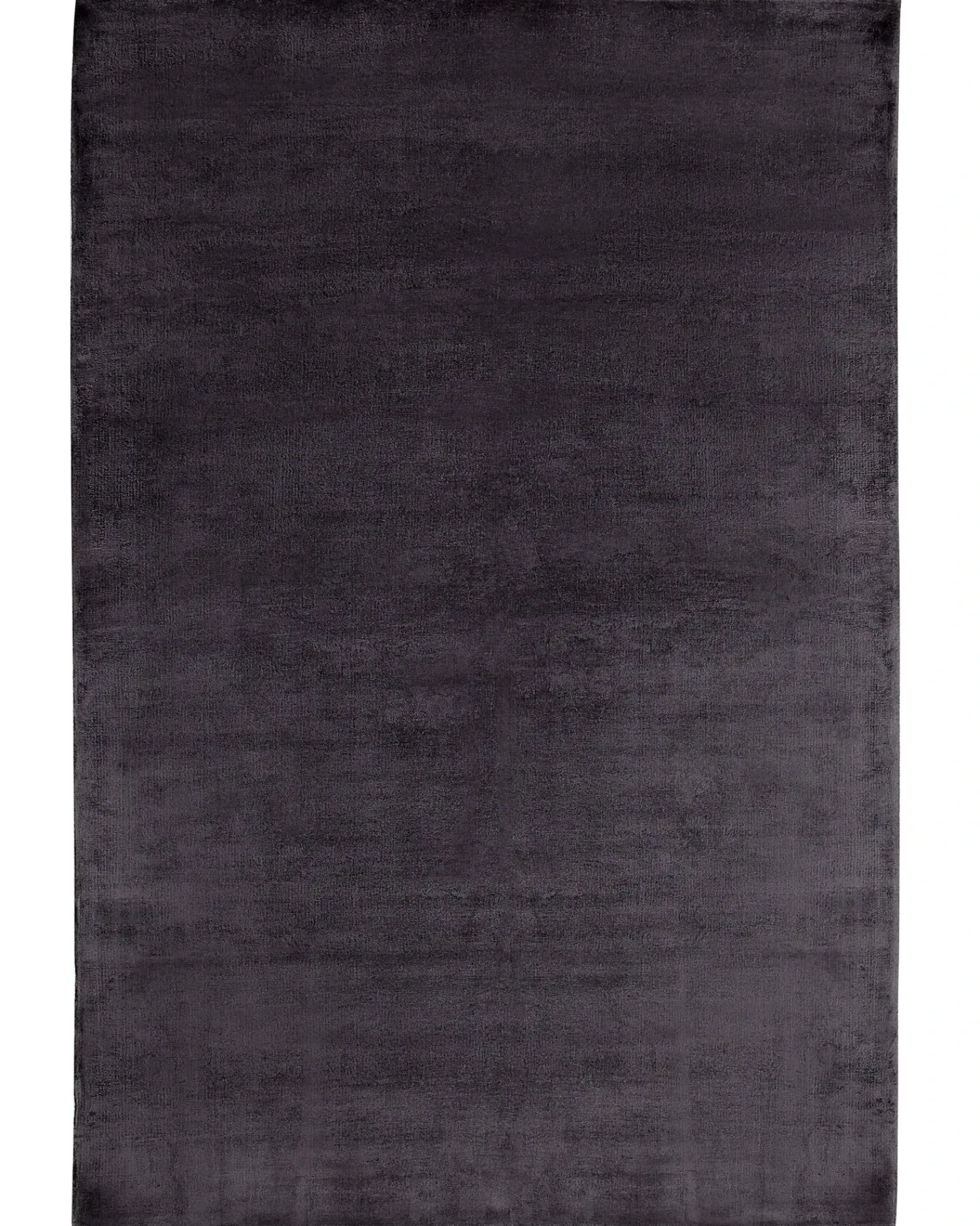 New Beliani Tappeto GESI II scuro Viscosa Grigio