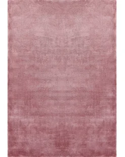 Discount Beliani Tappeto GESI II Viscosa Rosa