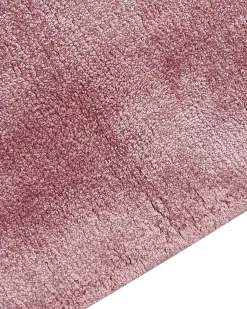 Discount Beliani Tappeto GESI II Viscosa Rosa