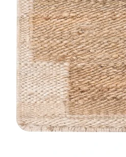 New Beliani Tappeto GONDIA chiaro Iuta Beige