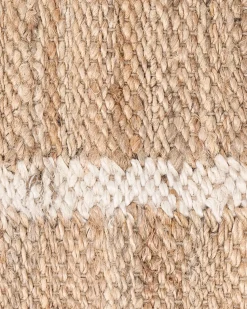 New Beliani Tappeto GONDIA chiaro Iuta Beige