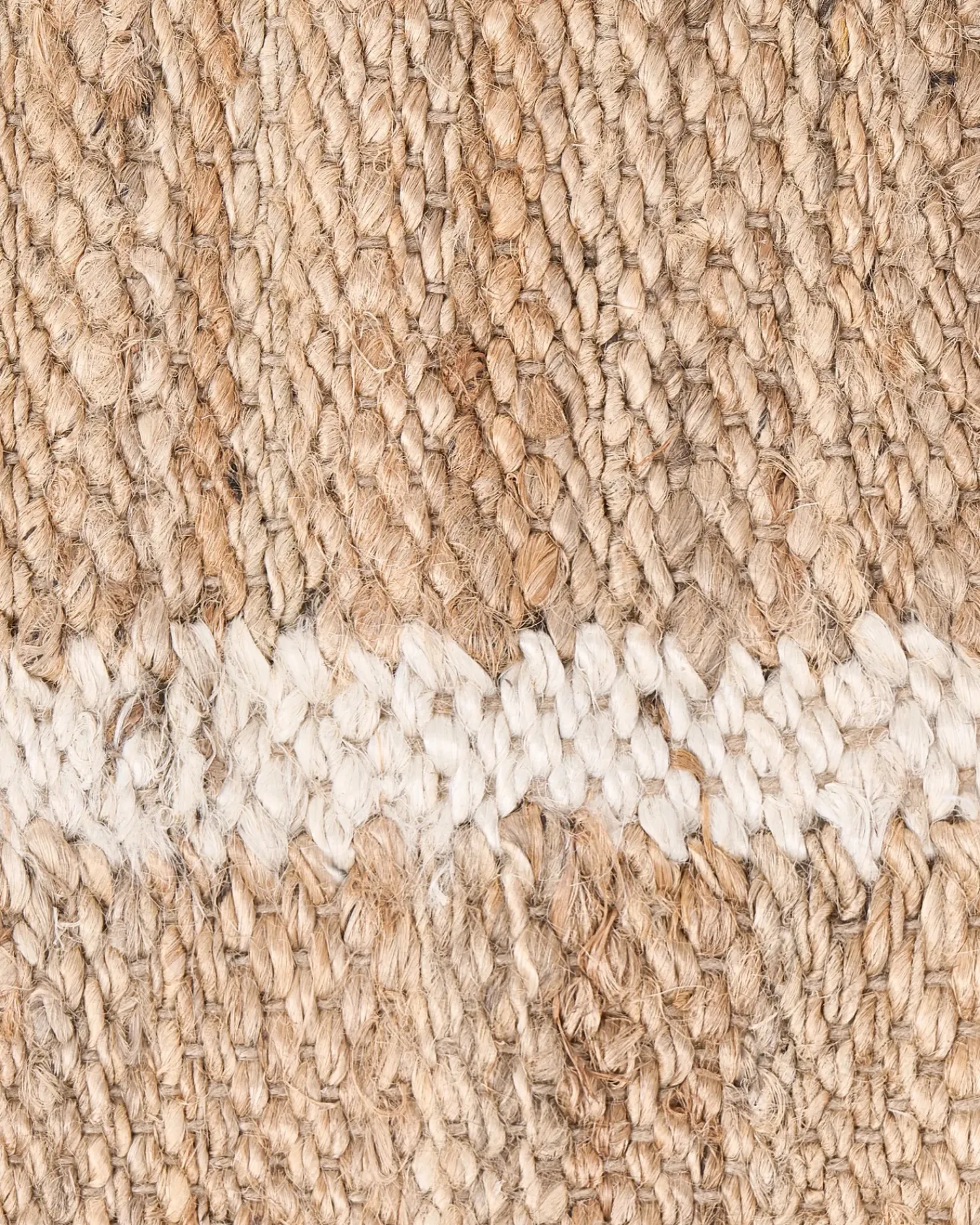 New Beliani Tappeto GONDIA chiaro Iuta Beige