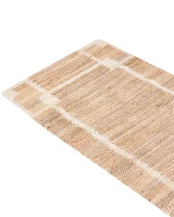 New Beliani Tappeto GONDIA chiaro Iuta Beige