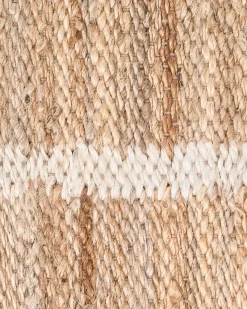 New Beliani Tappeto GONDIA chiaro Iuta Beige