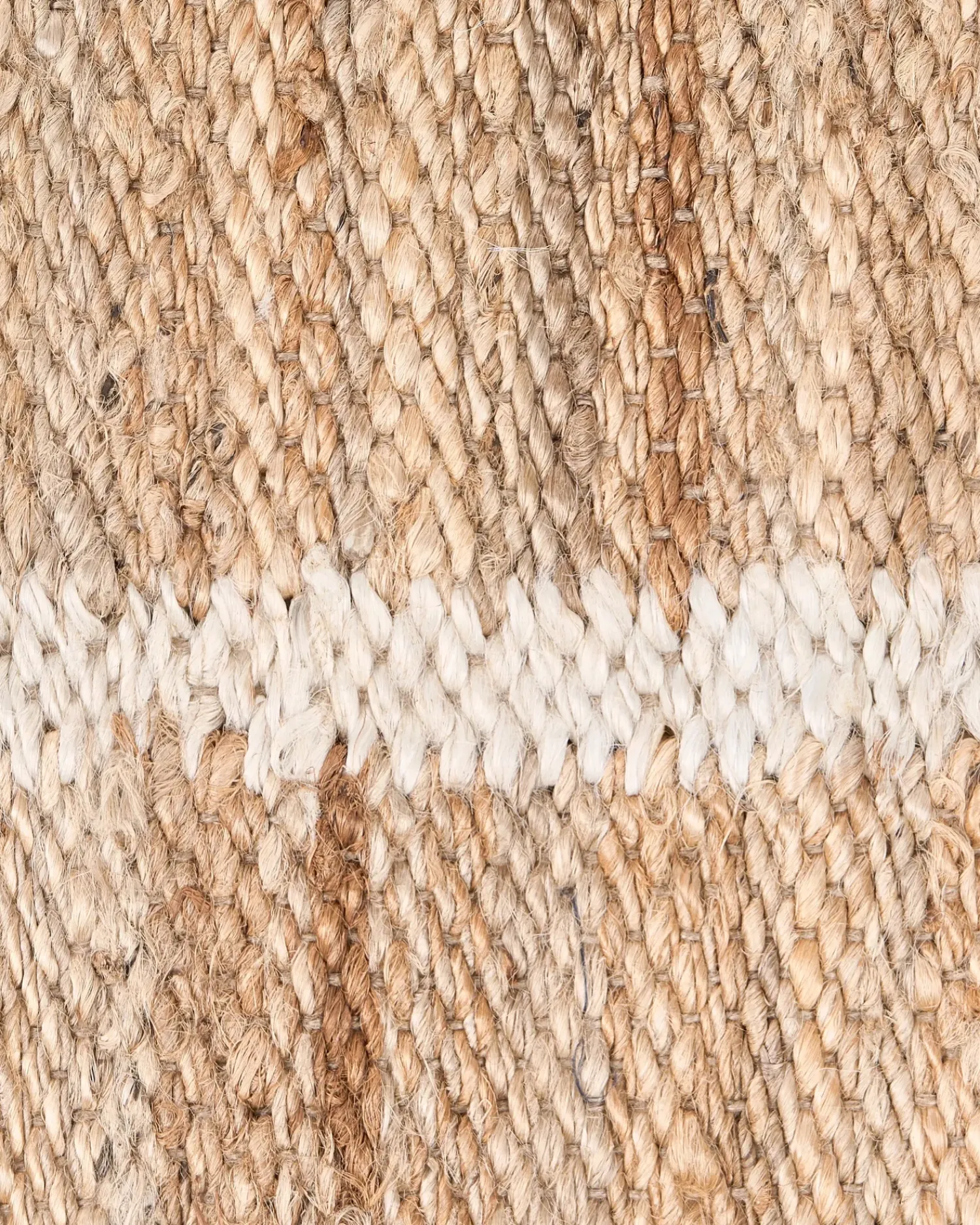 New Beliani Tappeto GONDIA chiaro Iuta Beige