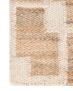 New Beliani Tappeto GONDIA chiaro Iuta Beige