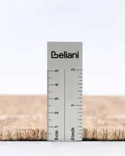 New Beliani Tappeto GONDIA chiaro Iuta Beige