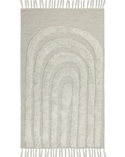Clearance Beliani Tappeto HAKKARI chiaro 80 x 150 cm Cotone Beige
