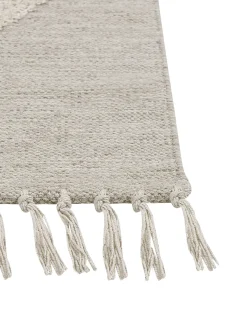 Clearance Beliani Tappeto HAKKARI chiaro 80 x 150 cm Cotone Beige