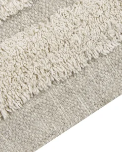 Clearance Beliani Tappeto HAKKARI chiaro 80 x 150 cm Cotone Beige