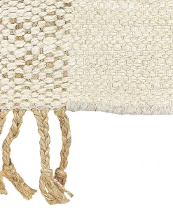 Sale Beliani Tappeto HAMZALAR Beige Iuta Beige Naturale