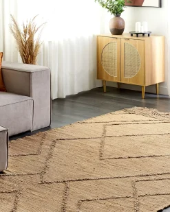 Discount Beliani Tappeto HANDERE Iuta Beige