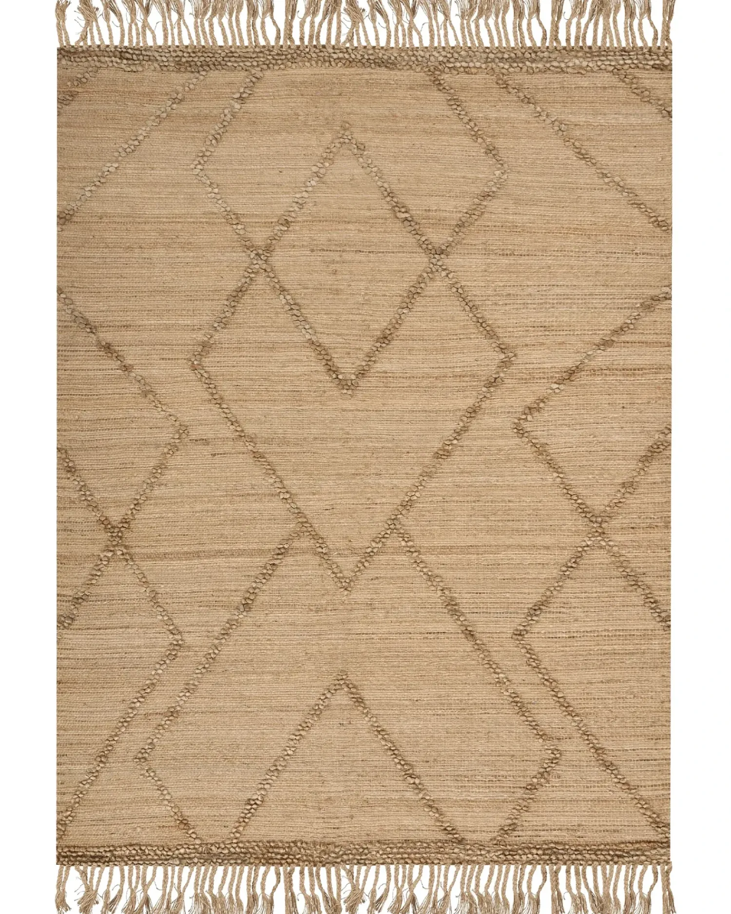 Discount Beliani Tappeto HANDERE Iuta Beige