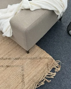 Discount Beliani Tappeto HANDERE Iuta Beige