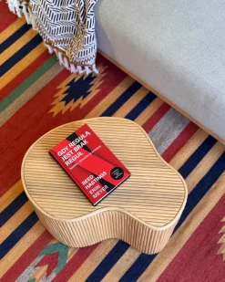 Online Beliani Tappeto HATIS Multicolore Cotone Kilim Arancione Blu Rosso Multicolore